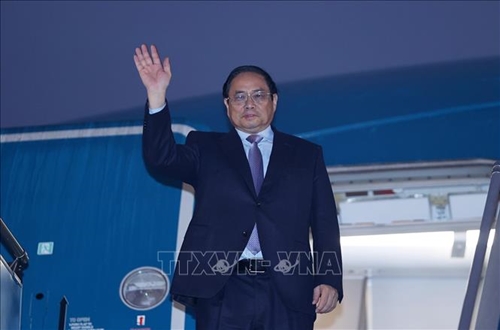Thủ tướng Phạm Minh Chính bắt đầu thăm chính thức Cộng hòa dân chủ nhân dân Lào